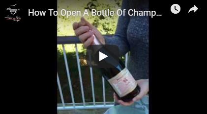How To Open A Bottle Of Champagne